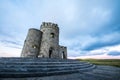 OÃ¢â¬â¢BrienÃ¢â¬â¢s Tower and the Cliffs of Moher Royalty Free Stock Photo